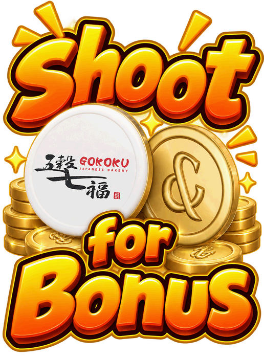 Shoot the sponsor cards and gold coins for a bonus